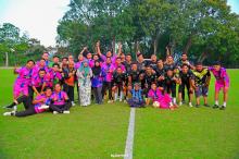 Perlawanan Bola Sepak Piala Pusingan Antara Pegawai Kakitangan Majlis Daerah Tampin 2025 di Stadium Mini Tampin